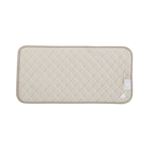 극세사 일체형 베이지 전기방석