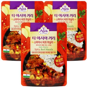 샘표식품 티아시아키친 비프 마살라 커리 170g (3개)_이미지