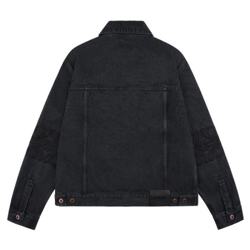 로에베 블랙 데님 재킷 H526Y50W40 1100