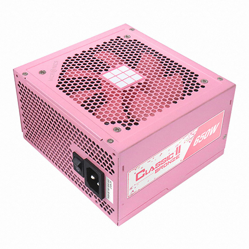 마이크로닉스 Classic II 650W 80PLUS브론즈 230V EU HDB 핑크