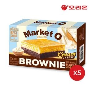 오리온 마켓오 마켓오 브라우니 크림치즈 240g (5개)_이미지