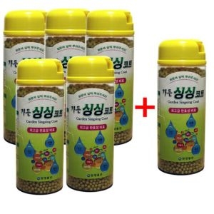 싱싱코트 묶음상품기획전 가든 싱싱코트 300g 6개 묶음 식물영양제 화분영양제 고형비료_이미지