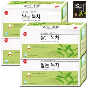 송원식품  쌀눈 녹차 100티백 [4개] 상품이미지
