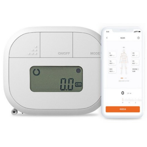 매틴 앳플리 체크미 다이어트 피팅 스마트 디지털 미니 줄자 (1.5m) (2개)