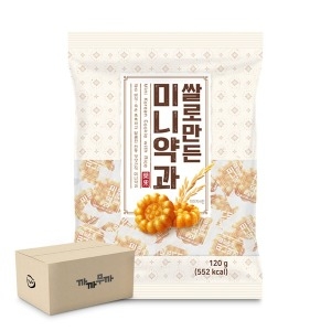 쌀로만든 미니약과 120g 1박스-20개