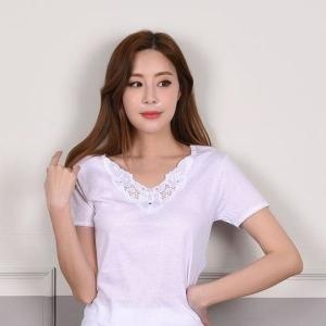 오노마 ONM 엄마 할머니 고급면 여성3부반팔런닝 매일입고싶은 S10584385_이미지