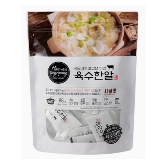빅마마씨푸드 해통령 육수한알 사골맛 25알 85g (1개)