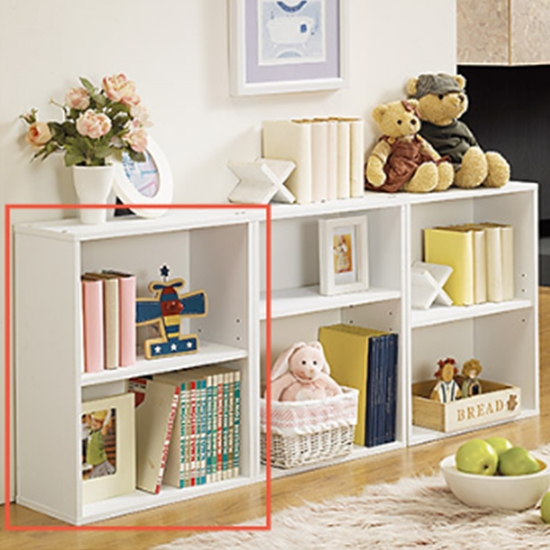 히트디자인 리프 2단 조절책장 480_이미지