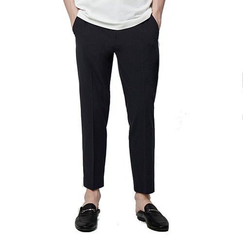 지오다노 쿨맥스 테이퍼드핏 앵클 슬랙스 01110514_이미지