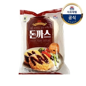 사조대림 대림선 속은 촉촉하고 겉은 바삭한 돈까스 1.35kg (4개)
