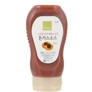 맛다시 올가 돈가스 소스 며느리 식자재 식재료 360g 2개