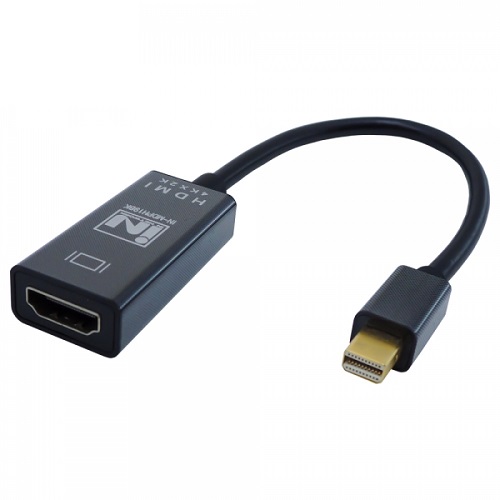 인네트워크 IN-MDPH19BK Mini DisplayPort to HDMI 컨버터_이미지