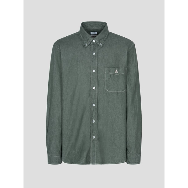 삼성물산 빈폴 남녀공용 컬러 데님 셔츠 BC4764C71M