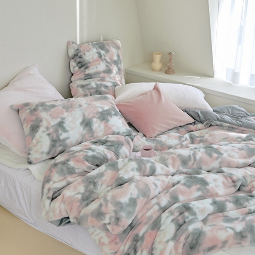 마블리아 10mm 장모 극세사 겨울 차렵이불세트