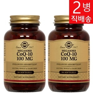 솔가 메가소브 CoQ-10 100mg 90캡슐 (2개)_이미지