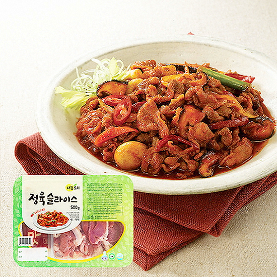 다향오리 정육슬라이스 고추장소스 500g (1개)_이미지