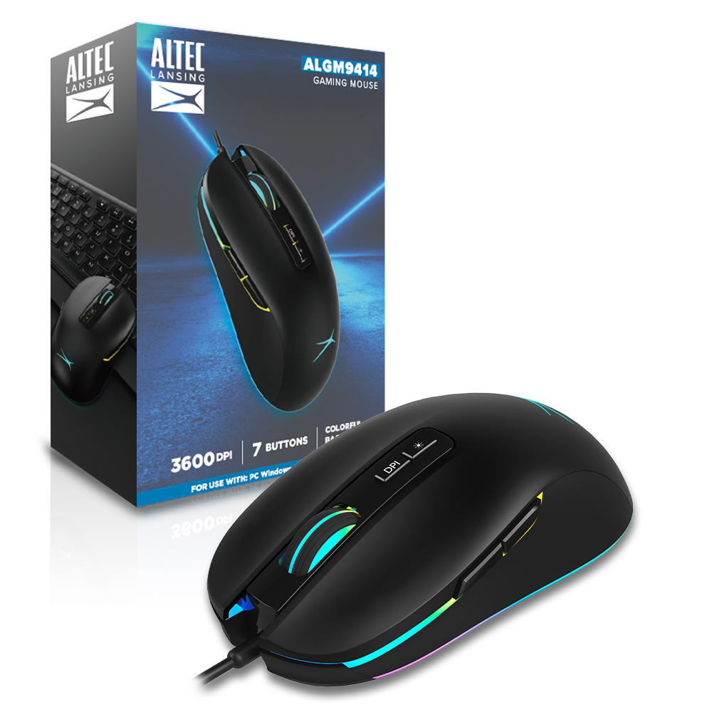 알텍랜싱 ALGM9414 유선 게이밍 마우스 (블랙)_이미지