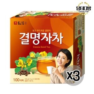 담터 결명자차 티백 100티백 (3개)