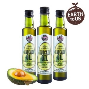 종근당건강 어스투어스 100% 엑스트라 버진 아보카도 오일 250ml (3개)_이미지