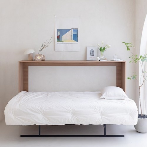 YK스토리 스마트 월베드 침대 SS (매트별도)_이미지