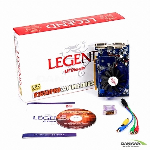유니텍전자 LEGEND 라데온 X1650Pro LEGEND Ultra D2 256MB 잘만_이미지