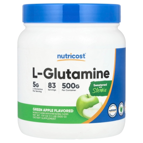 뉴트리코스트 L-글루타민 그린 애플 500g (1개)