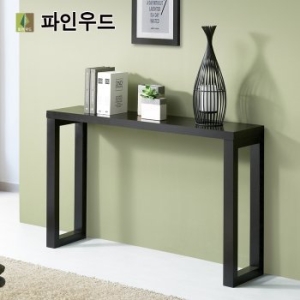 파인우드 로티 소나무 콘솔테이블800(의자미포함)_이미지
