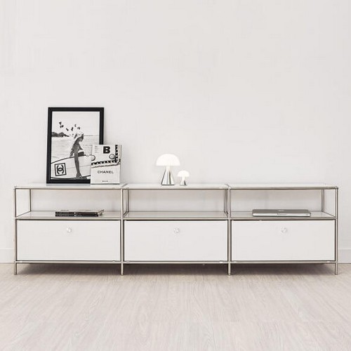 플랜데코 로벤 미드센추리 모듈 티비다이 거실 선반장 1800