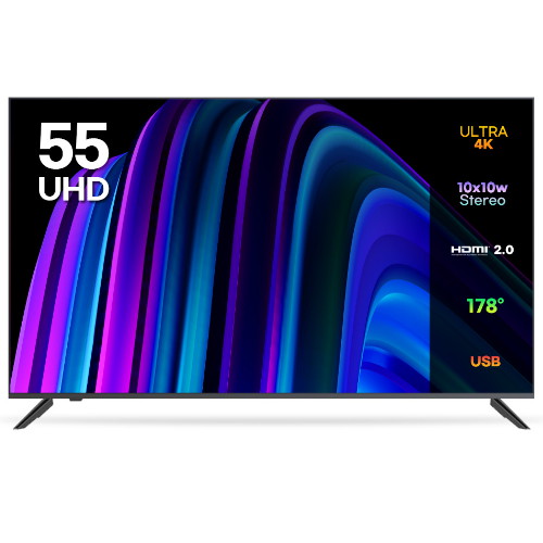 이노스 E5500UHD 제로베젤 IPS (스탠드)_이미지