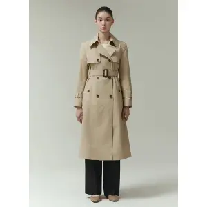 시선인터내셔널 잇미샤 더블 버튼 트렌치코트 ITP3YBY720 1194761_이미지
