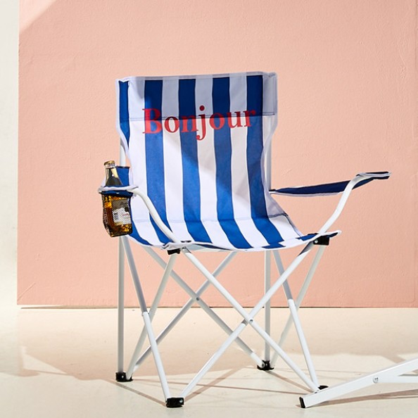 모던하우스 피크닉 폴딩체어 (본보야지 블루스트라이프)_이미지