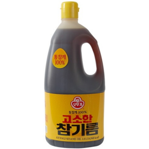 오뚜기 고소한 참기름 1.8L (1개)