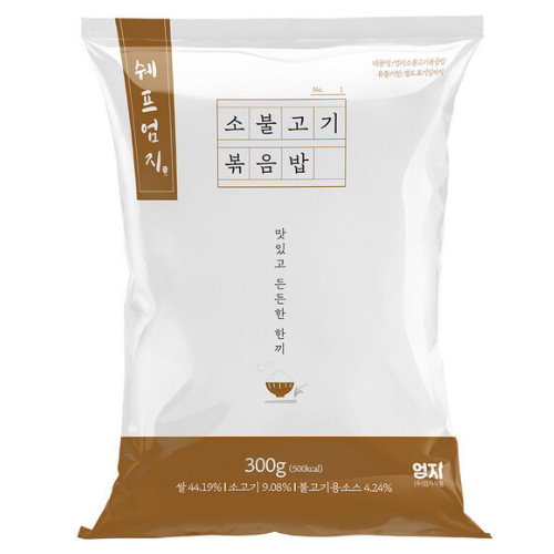 엄지식품 소불고기 볶음밥 300g