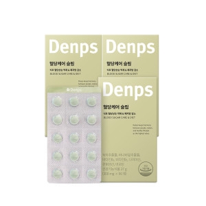 덴프스 혈당케어 슬림 300mg 90정 (3개)