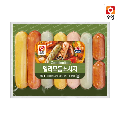 사조오양 델리모듬소시지 450g (9개)_이미지