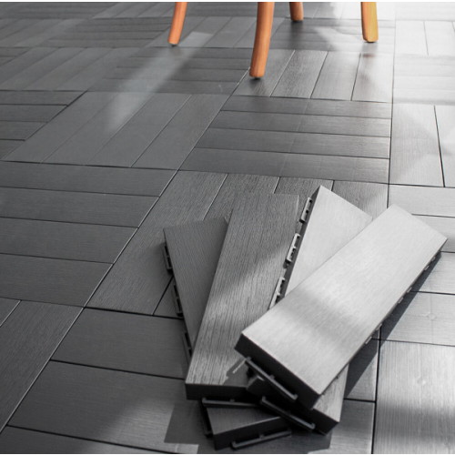 셀프코디 버티칼 데크타일 차콜