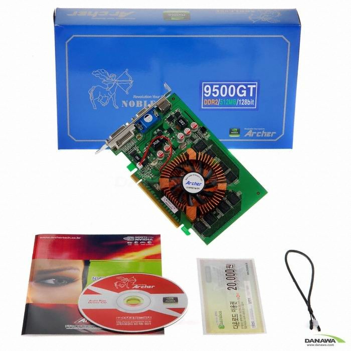 Archer ������ 9500GT NOBLESSE HDMI 512MB