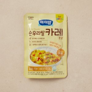 아이얌 순우리쌀 카레 분말 80G_이미지