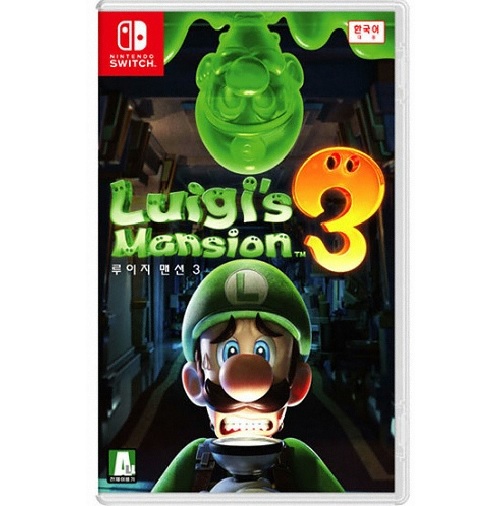 Nintendo 루이지 맨션 3 한글판 (SWITCH, 패키지칩/중고)