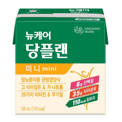대상웰라이프 뉴케어 당플랜 미니 150ml (60개)_이미지