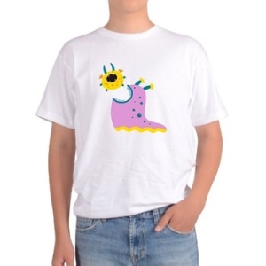괴물 할로윈 그림 반팔티 WDF4692