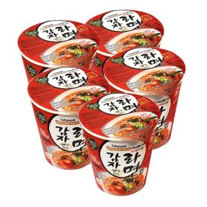 삼육식품 우리밀 감자라면 컵 73g