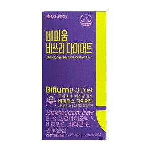 LG생활건강 비피움 비쓰리 다이어트 450mg 28캡슐 (3개)