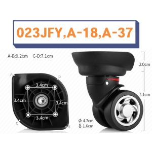 쌤소나이트 호환 023JFY A-18 A-37 아메리칸투어리스터 캐리어 바퀴 수리 교체 호환 부품 A18 A37