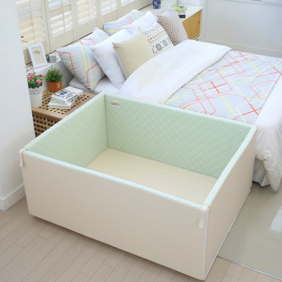 맘마키즈 퀼팅 범퍼침대 (스몰)_이미지