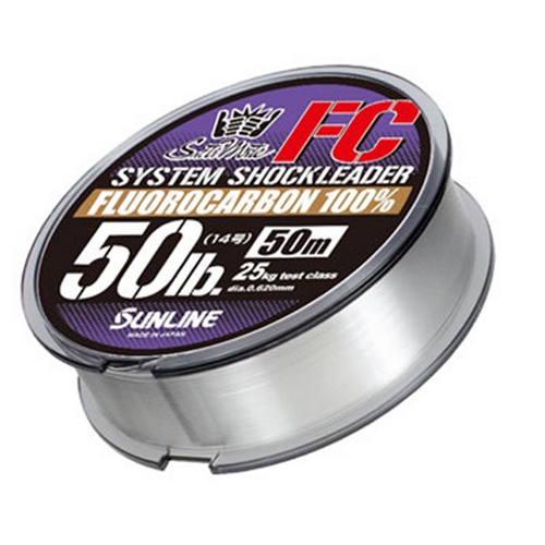 선라인 솔트메이트 시스템 쇼크리더 FC (50m, 국내배송)