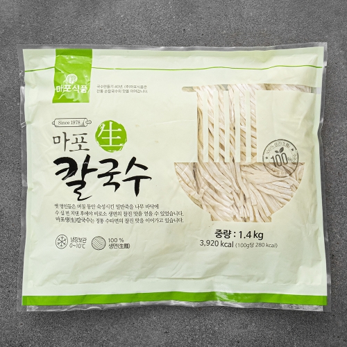 (주)마포식품 마포식품 생 칼국수 7인분 1.4kg 1개_이미지