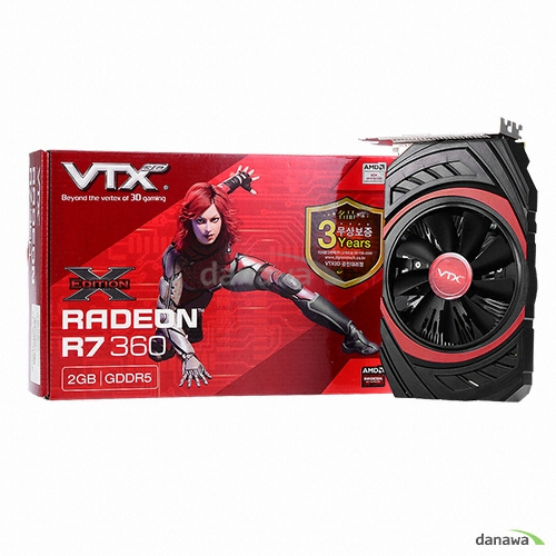 VTX3D 라데온 R7 360 D5 2GB_이미지