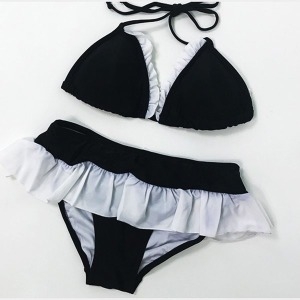 크로스코리아 콜럼버스 여성 비키니 모노키니 비치웨어 수영복 3피스 OE-C2901