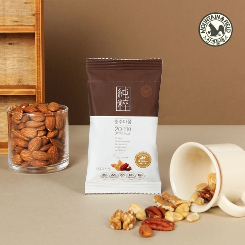 산과들에 하루견과 순수다움 20g (20개)_이미지